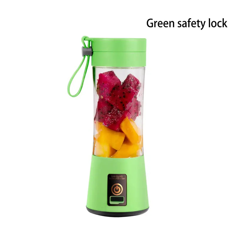 Premium Electric USB Portable Blender Cup, Mini Handheld Juicer Cup For Shakes And Smoothies, Juice, Milk, Fruit,Vegetable,Protein Shaker Bottle,Mixer,12.85oz,Bottle For Travel Gym Home Office Sports Outdoors,Juicers Best Sellers,Easy To Clean