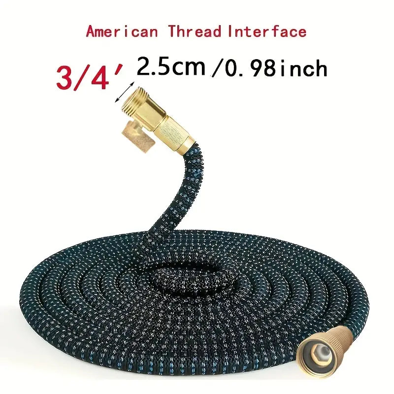 1pc Garden Water Hose 3/4 Expandable Magic Flexible Garden Hoses High Pressure Washing Hose Pipe Plastic For Watering Lawn Telescopic Water Pipe  100K+ sold, by AI Dream Garden
